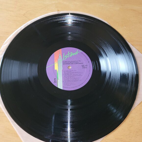 An Officer And A Gentleman Movie Soundtrack Vinyl Record 90017-1 Island 1982 LP1 - Picture 5 of 8